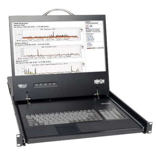 NetCommander 16-Port Cat5 Rack-Mount Console KVM Switch with 19-in. LCD (tripp_B070-016-19)
