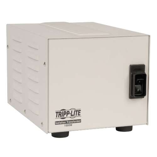Isolator Series 120V 1000W UL60601-1 Medical-Grade Isolation Transformer with 4 Hospital-Grade Outlets (tripp_IS1000HG)