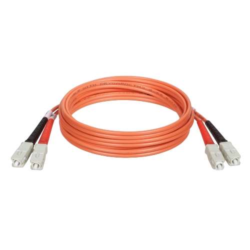 "Duplex Multimode 62.5/125 Fiber Patch Cable (SC/SC), 30M (100-ft.)" (tripp_N306-30M)