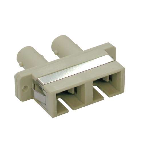 Duplex Multimode Fiber Coupler (SC/ST) (tripp_N456-000)