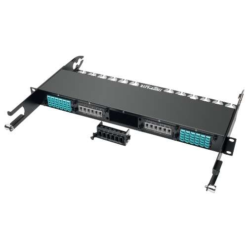 100Gb/120Gb Pass-Through Cassette - (x6) 24-Fiber MTP/MPO (tripp_N482-6M24-6M24)
