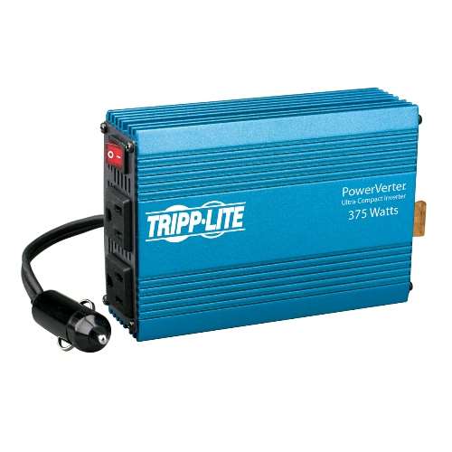 375W PowerVerter Ultra-Compact Car Inverter with 2 Outlets (tripp_PV375)