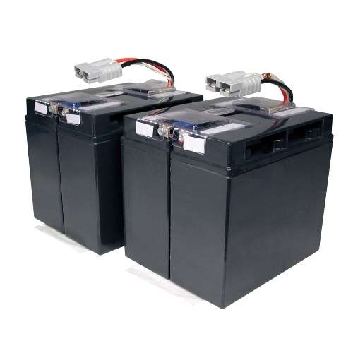 UPS Replacement Battery Cartridge Kit (2 sets of 2) for select APC UPS (tripp_RBC11A)