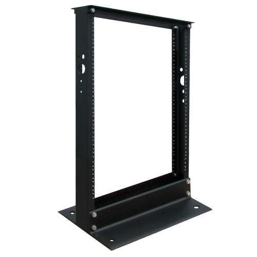 13U SmartRack 2-Post Open Frame Rack - Organize and Secure Network Rack Equipment (tripp_SR2POST13)