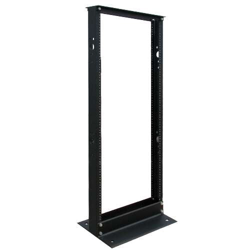 25U SmartRack 2-Post Open Frame Rack - Organize and Secure Network Rack Equipment (tripp_SR2POST25)