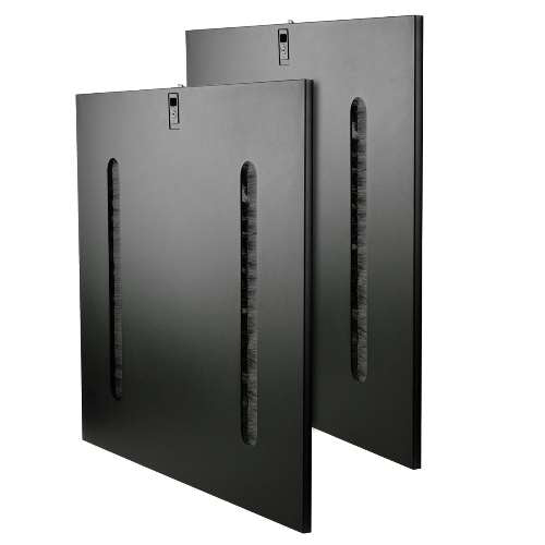 SmartRack Side Panels includes key locking latch and cable pass-through slots (tripp_SR42SIDEPT)