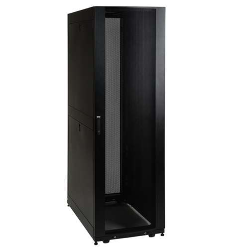 42U SmartRack Knock-Down Standard-Depth Rack Enclosure Cabinet Kit (tripp_SR42UBKD)
