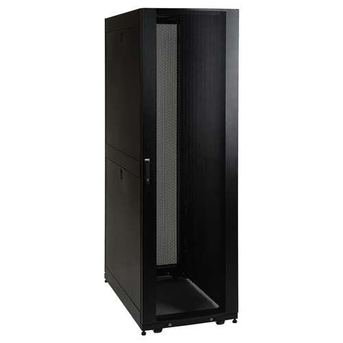 45U SmartRack Standard-Depth Server Rack Enclosure Cabinet with doors & side panels (tripp_SR45UB)