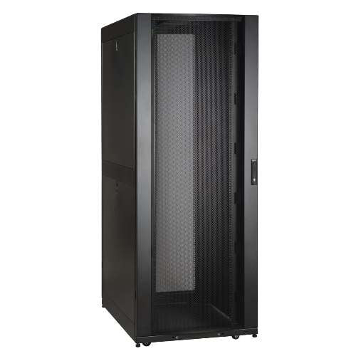 45U SmartRack Wide Standard-Depth Rack Enclosure Cabinet with doors & side panels (tripp_SR45UBWD)