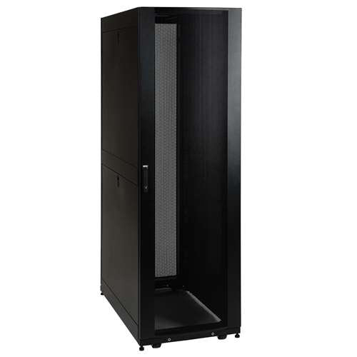 48U SmartRack Standard-Depth Rack Enclosure Cabinet with doors & side panels (tripp_SR48UB)
