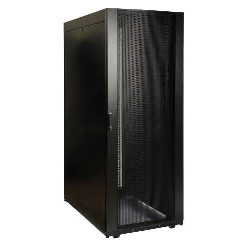 48U SmartRack Deep and Wide Rack Enclosure Cabinet with doors & side panels (tripp_SR48UBDPWD)