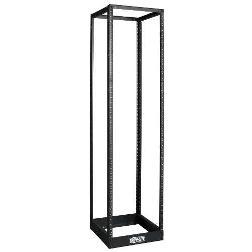 45U SmartRack 4-Post Open Frame Rack - Threaded 12-24 Mounting Holes (tripp_SR4POST1224)