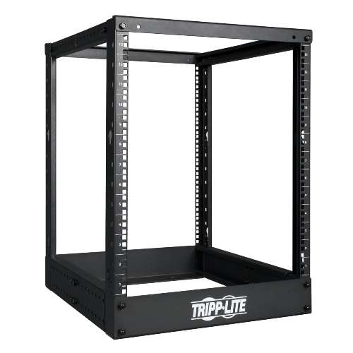 13U SmartRack 4-Post Open Frame Rack - Organize and Secure Network Rack Equipment (tripp_SR4POST13)