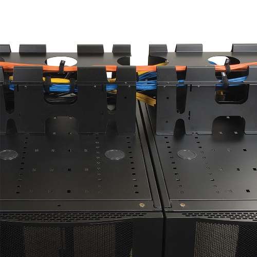SmartRack Roof-Mounted Cable Trough - Provides cable routing and power/data cable segregation (tripp_SRCABLETRAY)