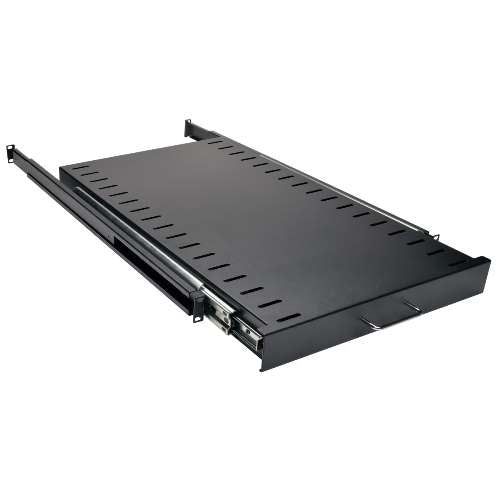 SmartRack Heavy-Duty Sliding Shelf (200 lb/91 kg capacity; 26 in/660 mm depth.) (tripp_SRSHELF4PSLHD)