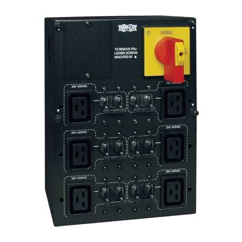 Detachable PDU option with IEC output connections for compatible SmartOnline UPS Systems (tripp_SUPDMB710IEC)