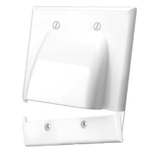 Vanco 120627X Bulk Cable 2 Gang Faceplate: Electronics (120627X)