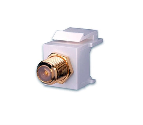 Vanco 820628 Coaxial F Connector Keystone Insert (Pack of 4): Electronics (820628)