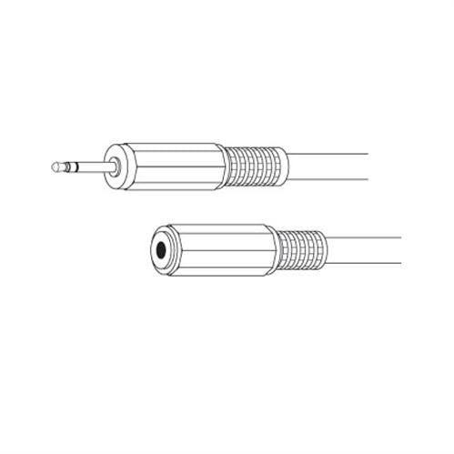 3.5 mm Stereo Plug to 3.5 mm Stereo Jack (AC132)