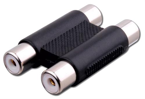 Dual RCA Female Jacks to Dual RCA Female Jacks Coupler (AD545X)