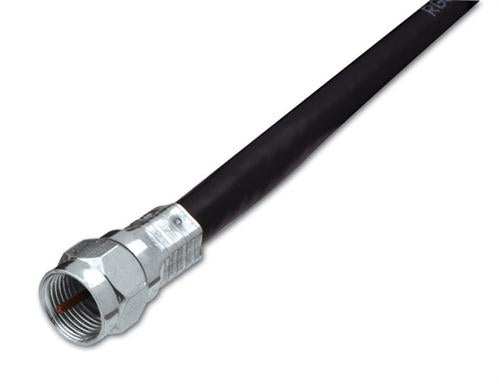 Weatherproof RG6 "F" Type Plug to "F" Type Plug Coaxial Cable (FFRG6UL25PK)